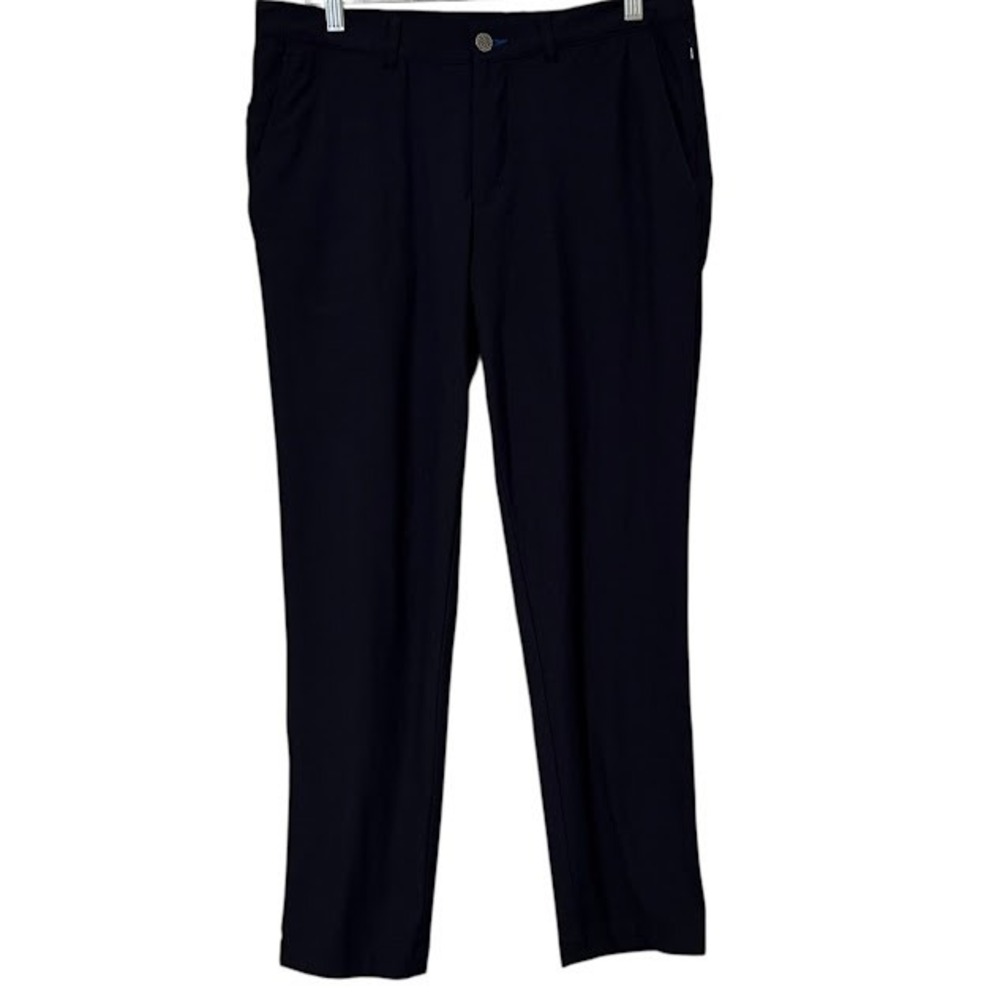 Twillory‎ Black Performance Fabric Trim Fit Stretch Chino Pants Mens 32